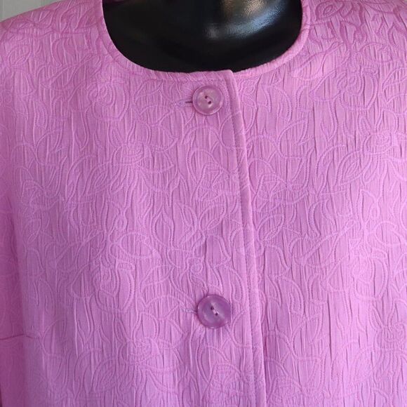 Sag Harbor Lavender Long Blazer - Picture 2 of 8